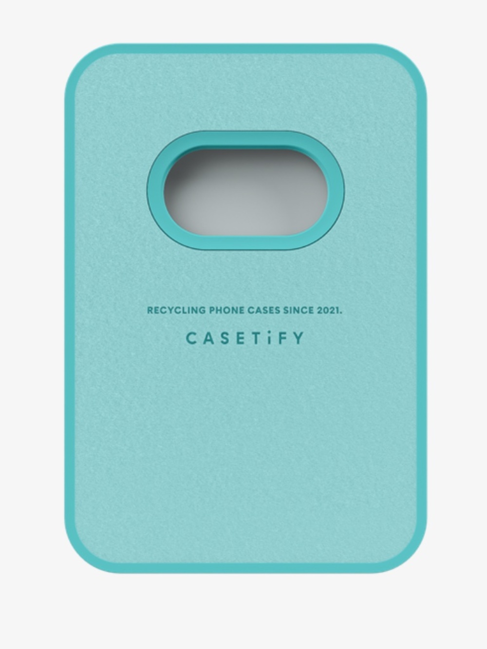 casetify Ripple Wallet - Mint Blue - Picture 2 of 2
